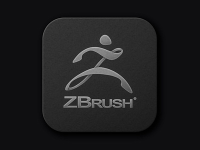 ZBrush icon 3d icon logo zbrush