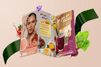 Madura - Instagram Stories branding cosmetics creative design food graphic design healthy illustration minimal skin care smm social media story vector