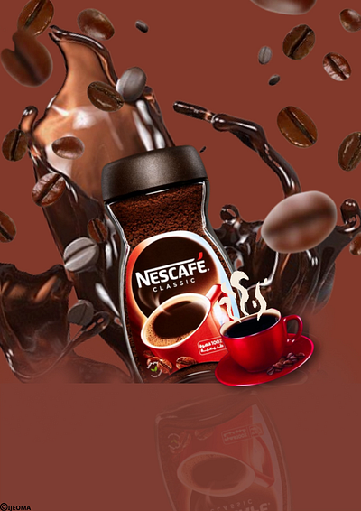 Nescafe advert advertising branding design graphic design motion graphics ui