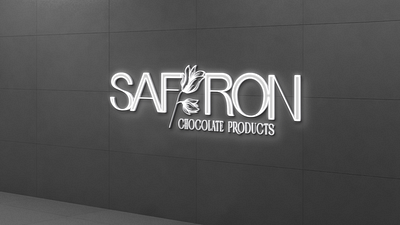 [SAFFRON] Logo Design brand identity branding chocolate design graphic design logo logo design logo new logotype лого логотип