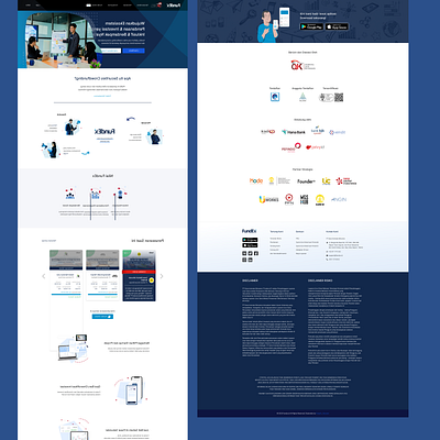 Redesign Fundex Website graphic design ui x