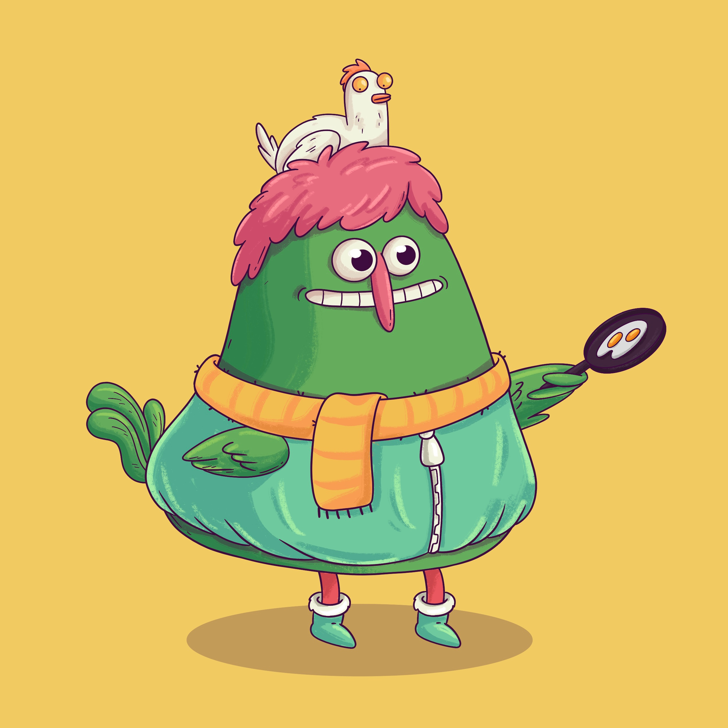 NFT Collection BERBS art bnb cartoon character graphic illustration nft procreate