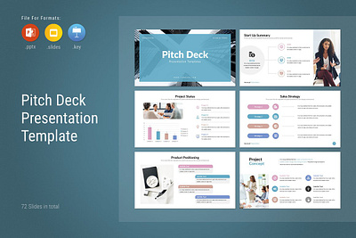 Pitch Deck Presentation Template template