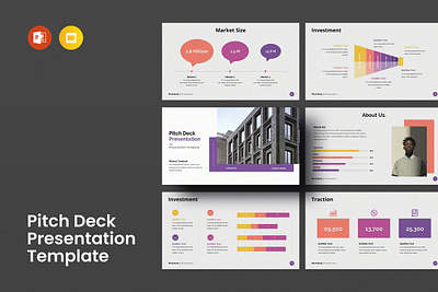 Pitch Deck Presentation Template template