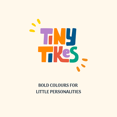 Tiny Tikes branding design graphic design logo
