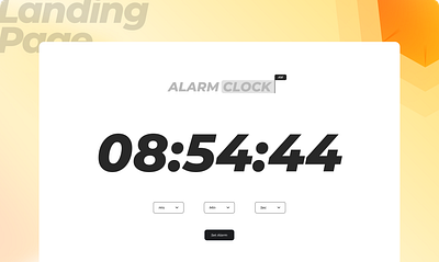 Alarm Clock UI Kit ⏰ alarm branding clock design design system desktop figma figma file graphic design illustration latest phone prototype tablet ui ux