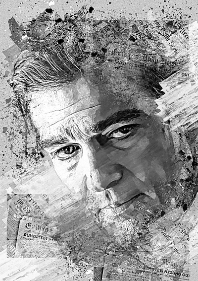 Antonio Banderas Portrait adobe art artist creative design drawing illu illustration illustrations illustrazione ink pencil portrait portrait illustration watercolor