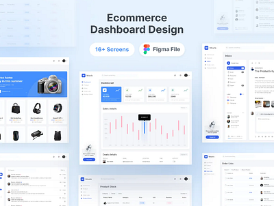 Ecommerce Dashboard Design design