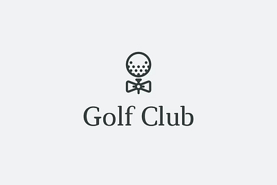 Golf club logo design logo vector