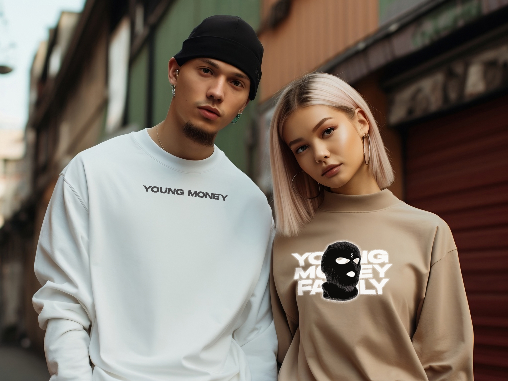 YOUNG MONEY Clothing Brand Identity apparel brand design brand identity branding clothing clothing brand clothing design design fashion fashion brand graphic design hoodie design identity illustration logo logo design streetwear tshirt vis visual identity