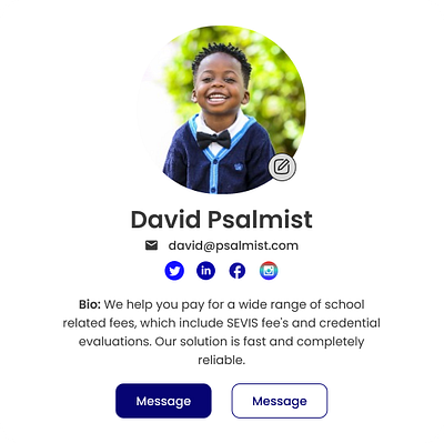 Browse thousands of Profile Card List images for design inspiration ...