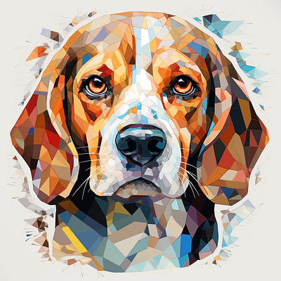 beagle patches 2 graphic design