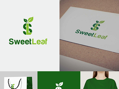 Sweet leaf logo leaf letter sw logo logo leaf logo natural logo sw logo vintages logos sw sweet sweet leaf logo vintages