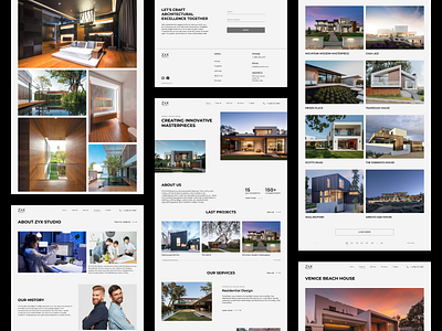 Architecture modern houses website architecture design website