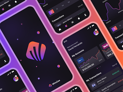 Money Management Mobile App User Interface Design 3d accordion ui design android ui design animation app ui best app ui design branding design figma illustration logo ui uiux