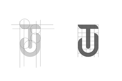 T + U combination log branding graphic design logo logo animation logo branding logo type tu logo typographic logo