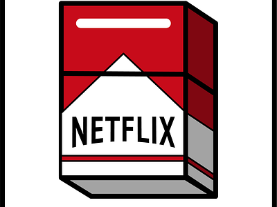 📦Netflix 3d graphic design logo ui