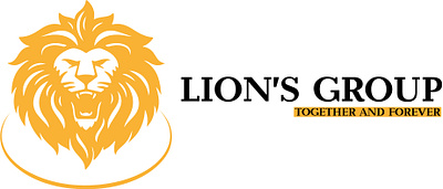 Lion's group logo 3d adobe animation branding design graphic design logo motion graphics new ui