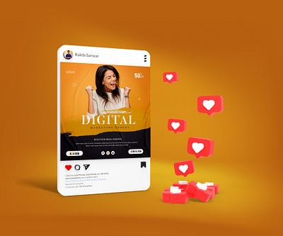 Corporate Social media post agency banner business design business post corporate desi8gn corporate post corporate social media design digital instagram post social social media