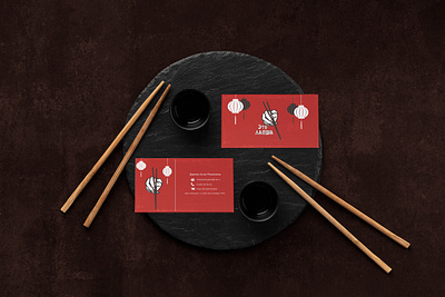 design project of a Chinese restaurant branding graphic design logo