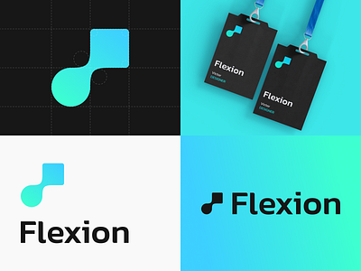 Flexion Logo, Branding bestbrandingdesigns bestlogo branding graphic design logo logodesign logoinspiration logotype