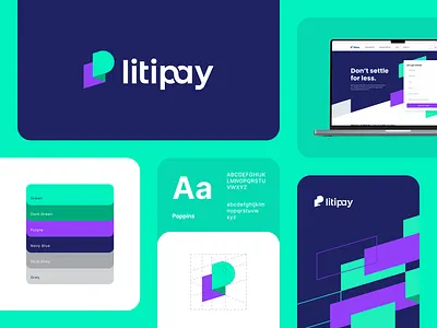Litipay - Logo Design abstarct logo branding emoney logo hdcraft hdsutrisno injury injury logo litipay litipay logo logo modern logo pay simple logo wallet logo
