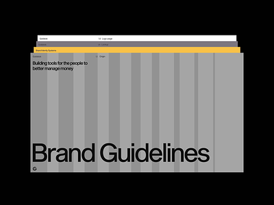 Goldstok - Brand Guidelines animation branding branding guidelines guideline design logo lockup minimalistic