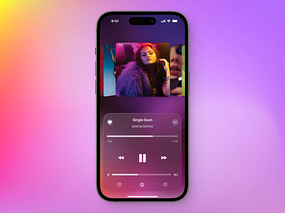 Apple Music App app app design glassmorphism ios music iphone music mobile app music music app music app design music screen ui uiux