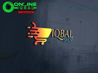 Iqbal Shop branding design ge graphic design illustration logo typography ui vector
