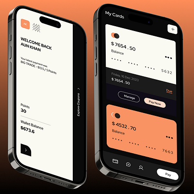 Banking App Design appdesign debitcard design finance mastercard payment ui uiesign uiuxdesign ux visa webdesign