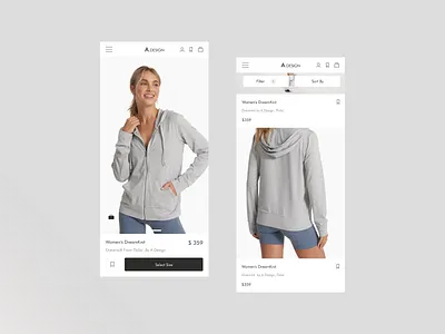Ecommerce minimal - Product Page UXUI add to cart clean clothing design e commerce ecommerce minimal minimalism minimalistic mobile mobile design product page shop shopify shopping shopping page ui ux web shop women clothing