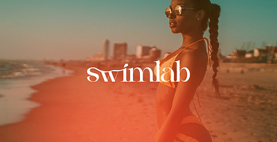 Swimlab swimwear brand identity adobe illustrator beach logo bikinilogo brand brand identity design branddesign branding design feminine logo graphic design logo swim logo swimwear swimwear logo