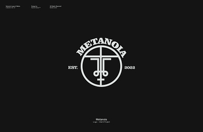 Metanoia branding graphic design logo logo design logomark marks