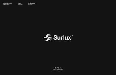 Surlux branding graphic design icon logo logodesign logomark logotype