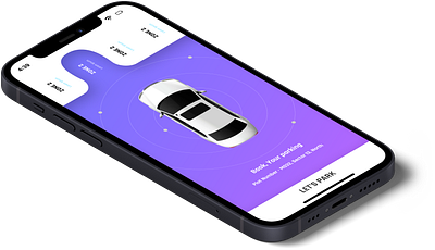 Parking App graphic design ui