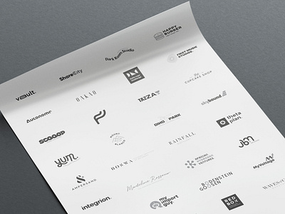 Logofolio branding design graphic design logo minimal