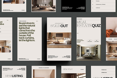 Real Estate Instagram Story For Canva | Luxury Realtor Templates