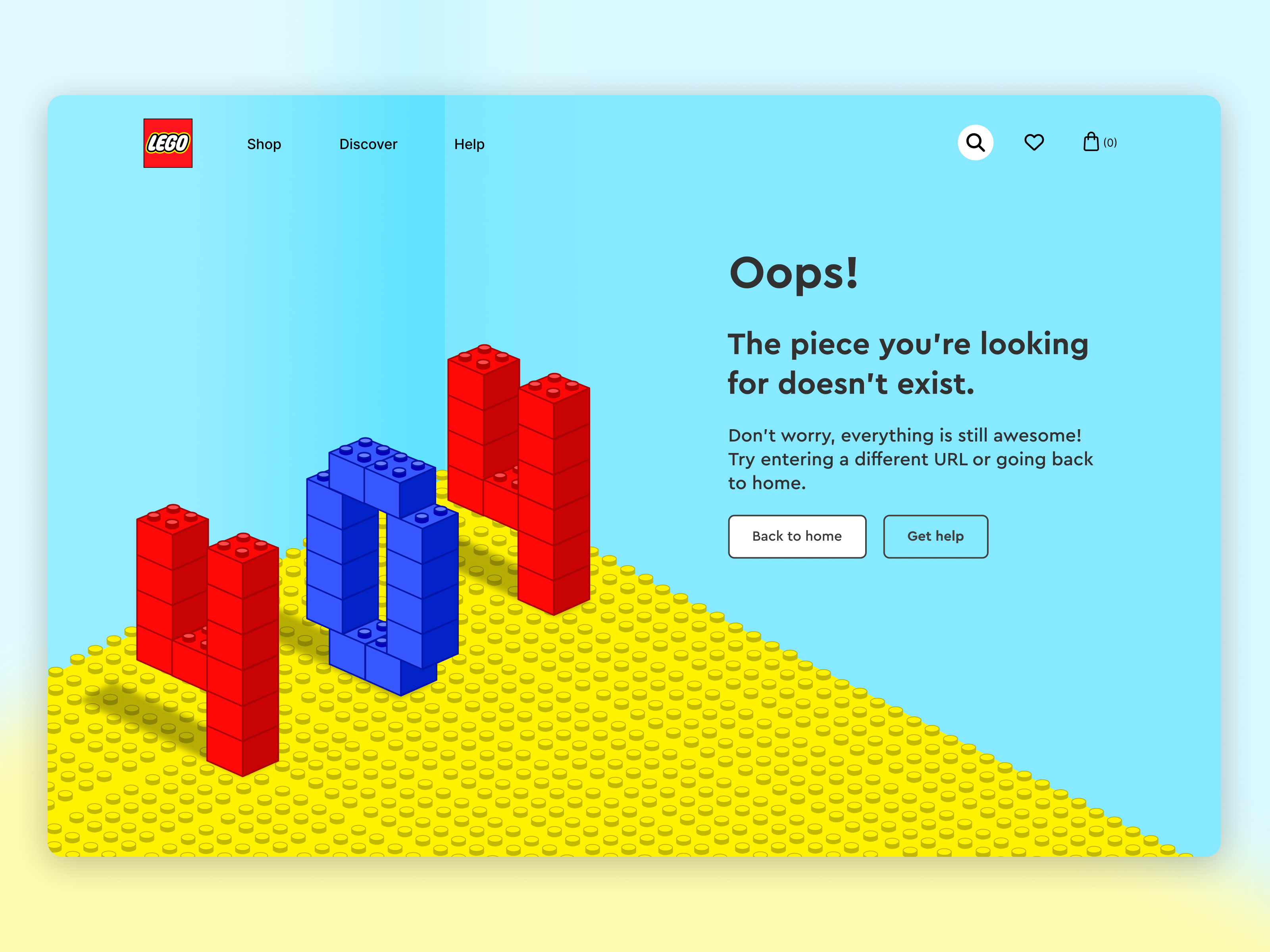 Daily UI #008: 404 404error 404page branding daily ui challenge dailyui design graphic design illustration ui ux