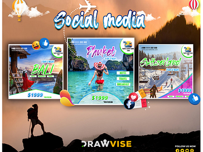 Social Media Ad Post Designs! branddesinger branding design drawvise graphic graphic design illustration logo soc socialmedia socialmediaaddesing socialmediadesing