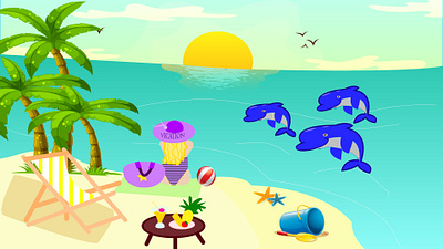 WOMEN Sitting on Beach Vector illustration. art artwork beach branding design dribbble graphic design illustration logo summer summer illustration ui ux vector web website women