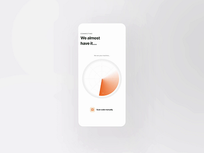 Coffee App Onboarding 3d app berlin coffee minimal modal overlay radar ui