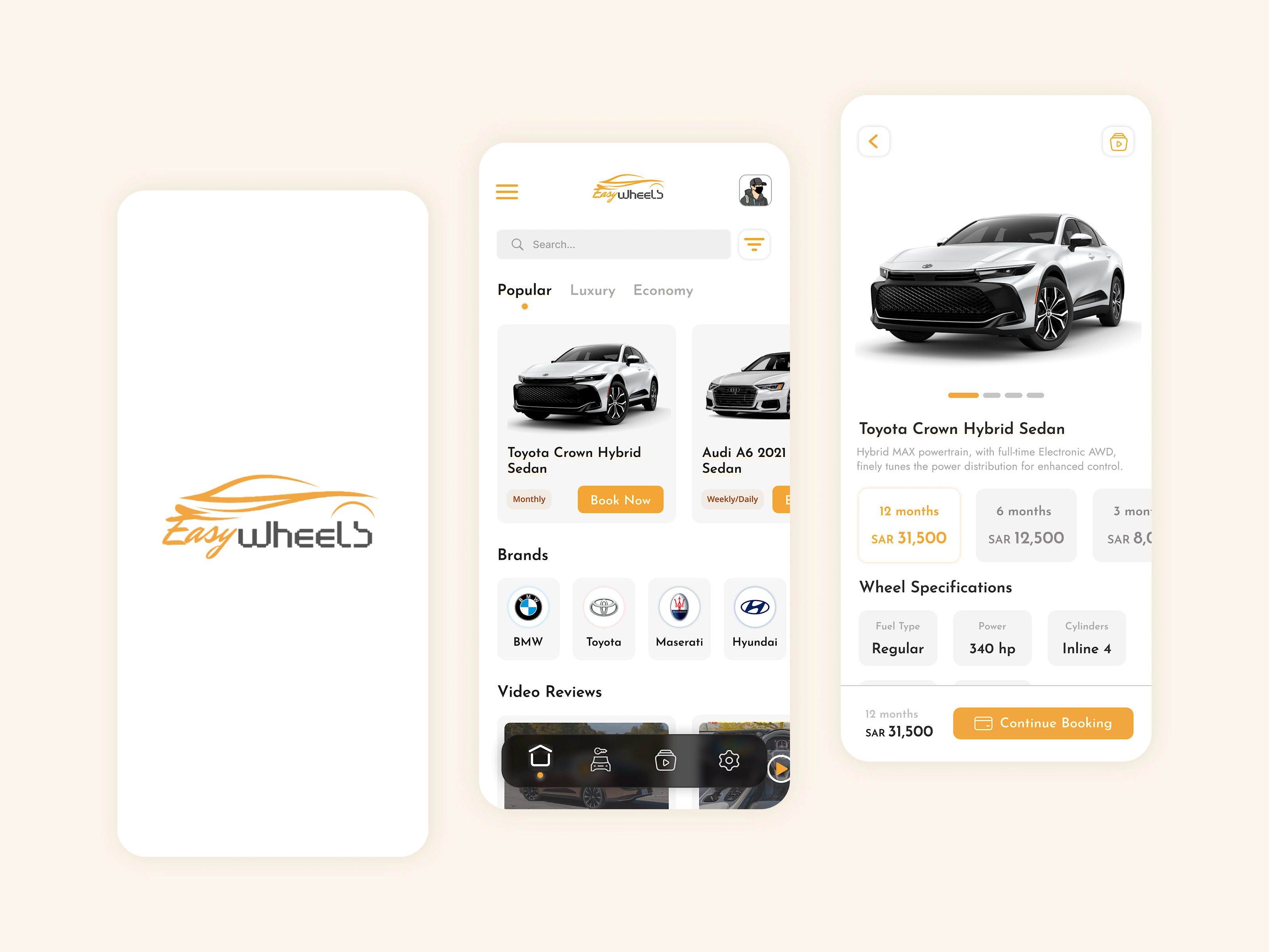 EasyWheels - Car Rental App behance booking car rental car rental app cars creative design designinspiration dribbble dribbbleinspiration logo panda prolifics rental rental apps ride booking ui uidesign uiux ux uxdesign