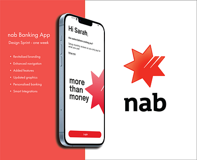 NAB - Subscription tracking feature banking branding design fintech graphic design money nab ui ux ux design