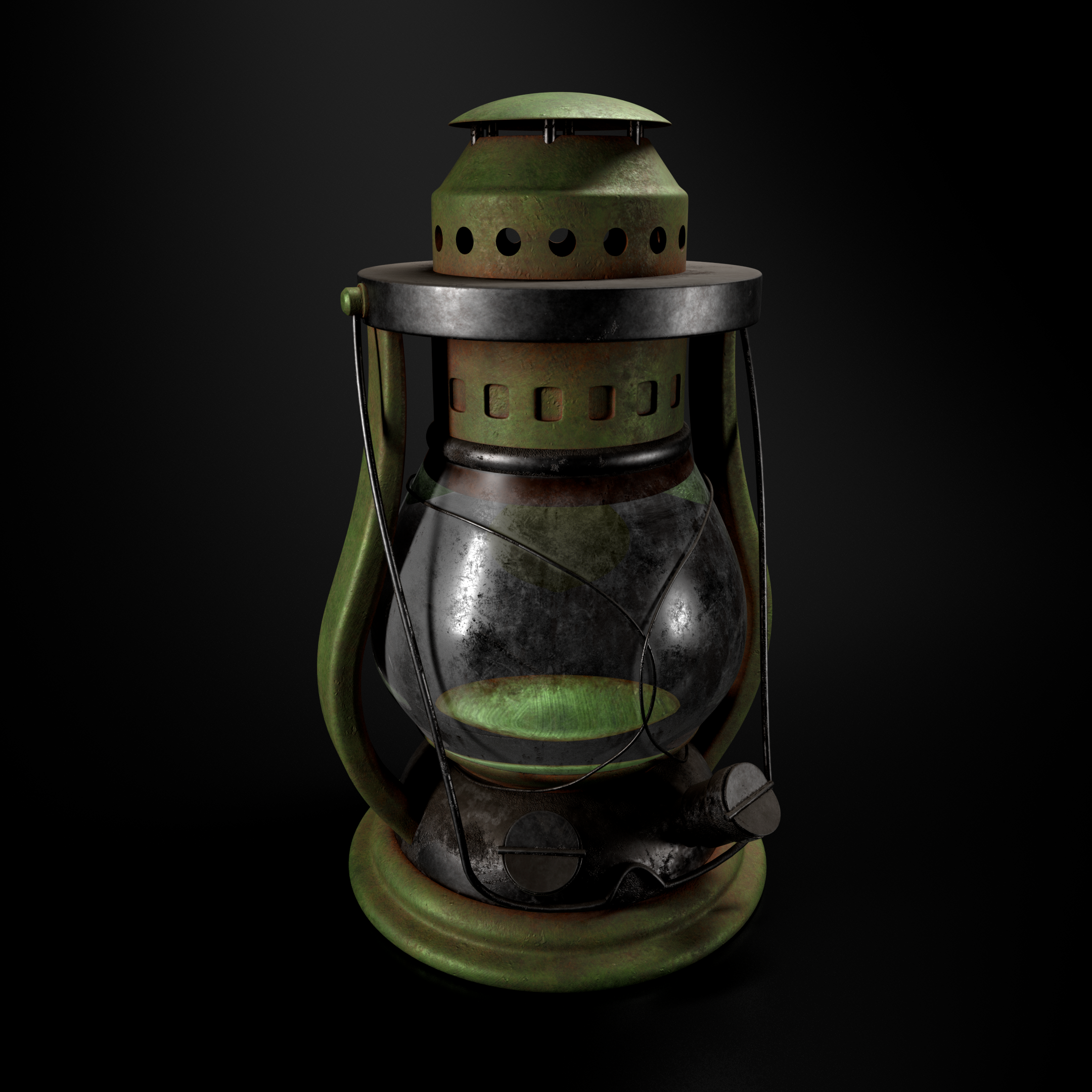 Antique Lamp photoshop