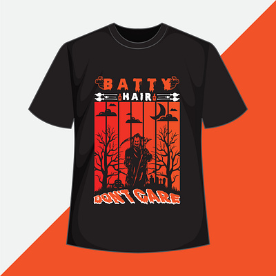 Halloween retro vintage t shirt design vector