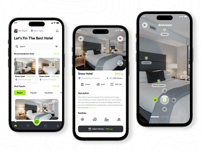 TravelStay - Hotel Booking Mobile App app bookwithease design designinspiration hotelbooking hotelexperiences mobile mobile app roompreview staycation travelappui traveltech ui ux uxresearch virtualtour virtualtourdesign virtualtourux virtualtravel wanderlust