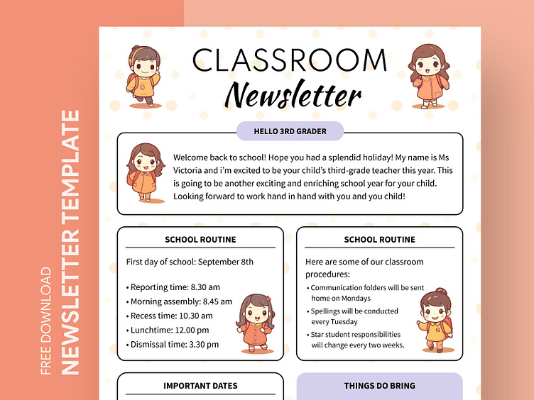 Classroom Newsletter Free Google Docs Template by Free Google Docs Classroom Newsletter Free Google Docs Template by Free Google Docs