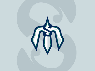 Seattle Mariners Alt. branding graphic design logo
