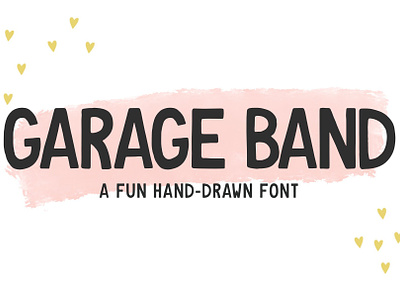 Garage Band | A Vintage Sans Serif