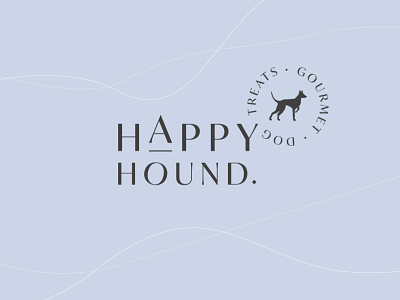 Happy Hound | Gourmet Dog Treats branding case study dog brand dog food dog food brand dog food packaging dog treats gourmet logo packaging pet brand pet industry premium branding